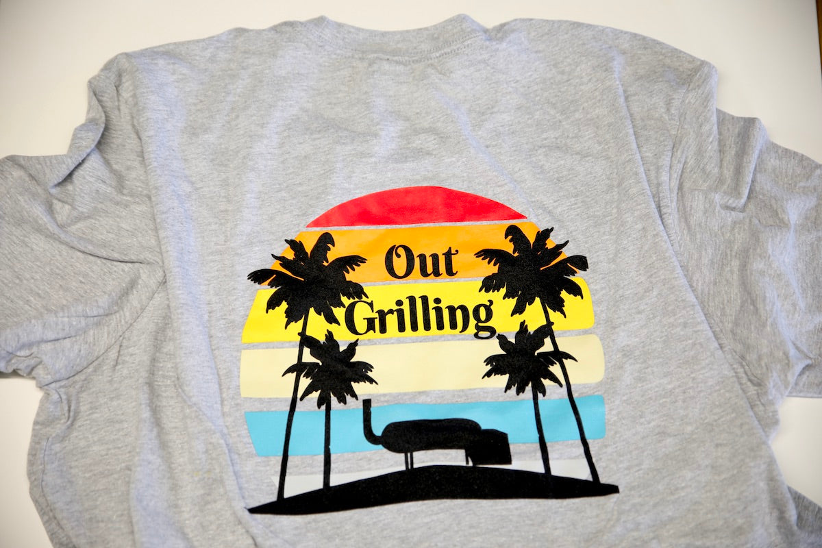 T-Shirt Grilling Sunset Out Grilling